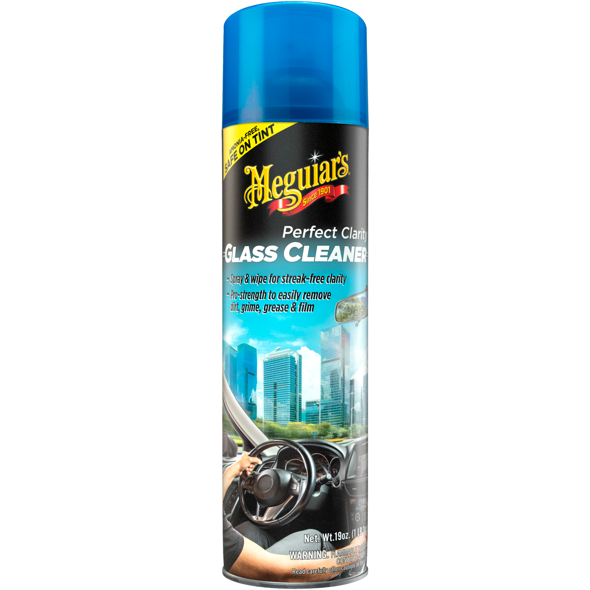 G190719 Meguiars G190719 Perfect Clarity Glass Cleaner (Aerosol